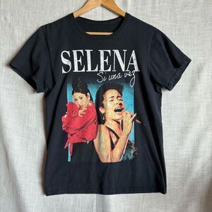 Selena‎ Graphic T Shirt Women's S Si Una Vez Concert Tee Latin Pop Y2K Vibes